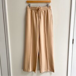 Wide Leg Tan Pants